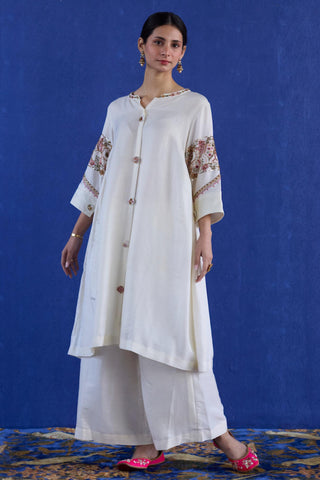 White kaura co-ord set