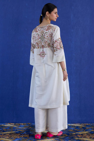 White kaura co-ord set