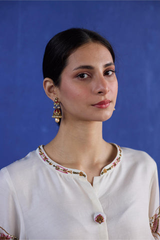 White kaura co-ord set