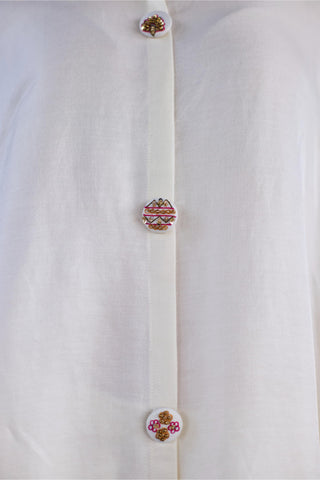 White kaura co-ord set