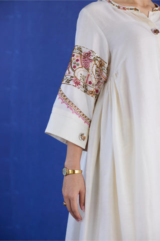 White kaura co-ord set