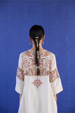 White kaura co-ord set