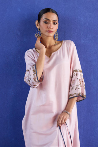 Pink noori suit