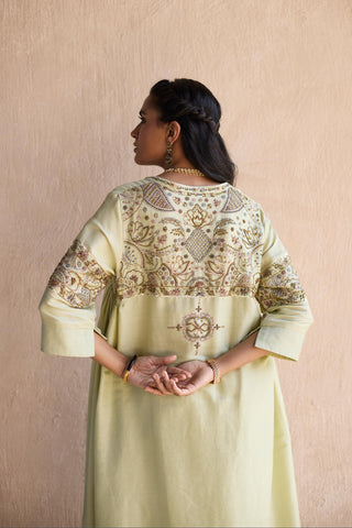 Green kaura co-ord set