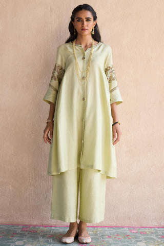 Green kaura co-ord set