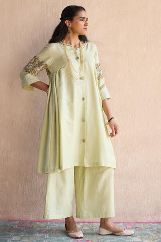 Green kaura co-ord set