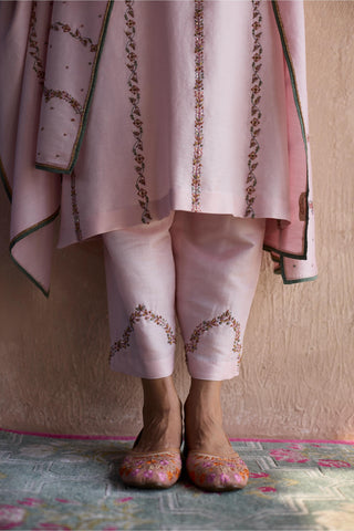 Pink nidhi suit