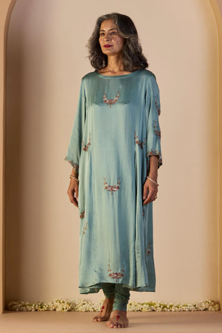 Suit for Indian Weddings – Blue Rehmat Nazakat by Sarang Kaur