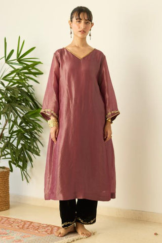 Anarkali Suit for Indian Wedding – Purple Samridhi by Sarang Kaur