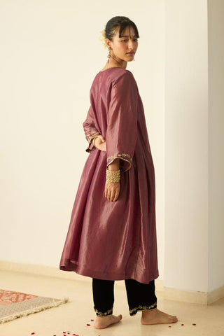 Anarkali Suit for Indian Wedding – Purple Samridhi by Sarang Kaur