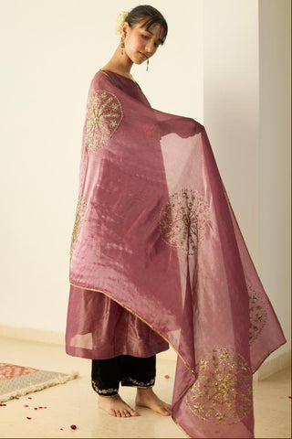 Anarkali Suit for Indian Wedding – Purple Samridhi by Sarang Kaur