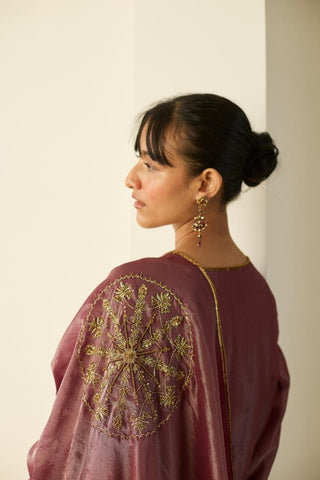 Anarkali Suit for Indian Wedding – Purple Samridhi by Sarang Kaur