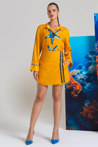 Yellow kiri wow co-ord set