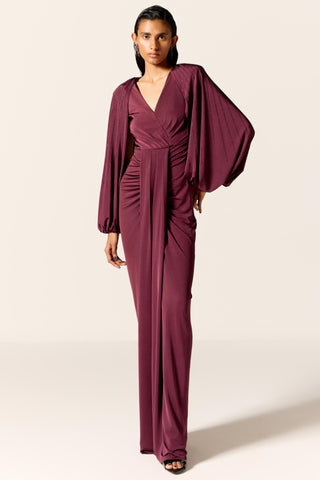 Brown najm eminence gown
