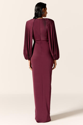 Brown najm eminence gown