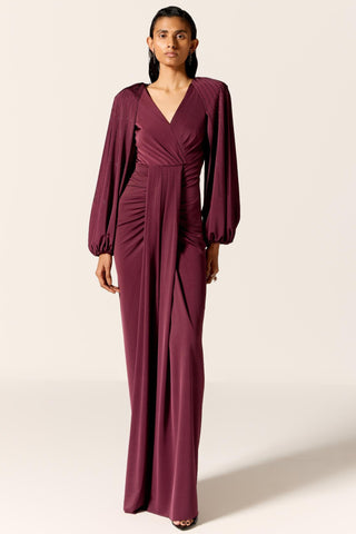 Brown najm eminence gown