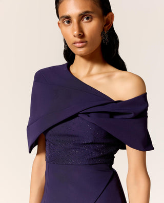 Blue carina eminence co-ord set