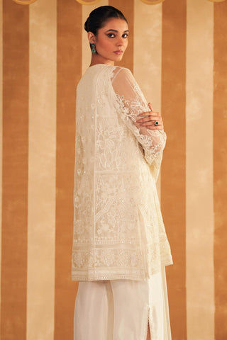 Ivory zohra hunar kurta set