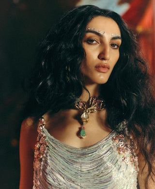 Lehenga Set for Indian Wedding – Green Written in the Stars by Papa Don't Preach