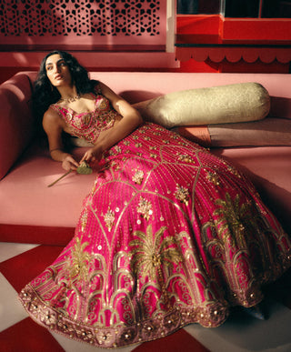 Lehenga Set for Indian Wedding – Pink Fifth Star by Papa Don't Preach