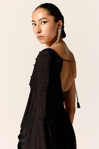 Black suha eminence saree