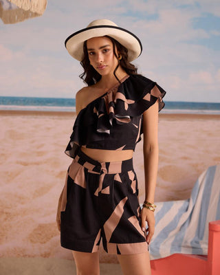 Co-ord Set Mosaic Wear - Multicolor Barcelona Set by Zazu