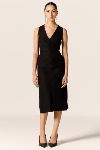 Black skylar eminence dress