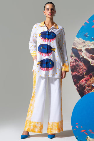 White baited breath wow co-ord set