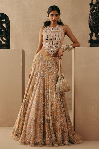 Lehenga Set Indian Wedding – Multicolour Corset by Twenty Nine