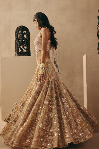 Lehenga Set Indian Wedding – Multicolour Corset by Twenty Nine