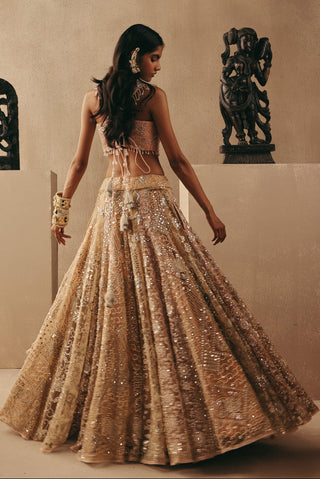 Lehenga Set Indian Wedding – Multicolour Corset by Twenty Nine