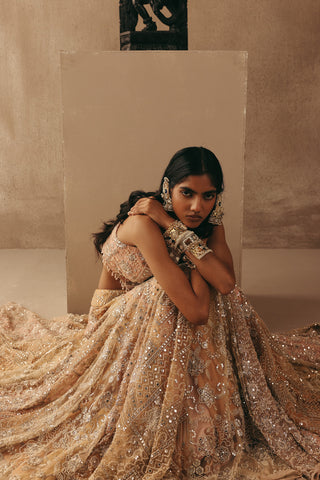 Lehenga Set Indian Wedding – Multicolour Corset by Twenty Nine