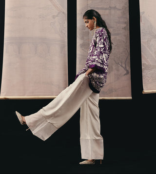 Co-ord Set Contemporary Wear – Purple Gaara Comfort by Twenty Nine