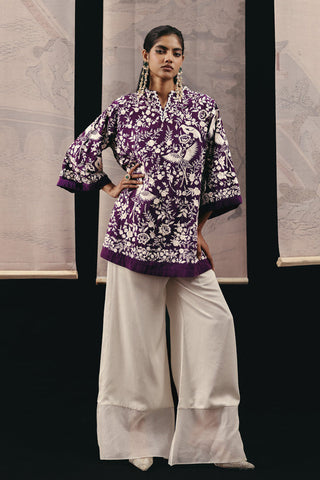 Co-ord Set Contemporary Wear – Purple Gaara Comfort by Twenty Nine