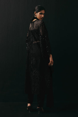 Black Kurta Set for Indian Wedding – Mirrorwork Festive Style by Twenty Nine