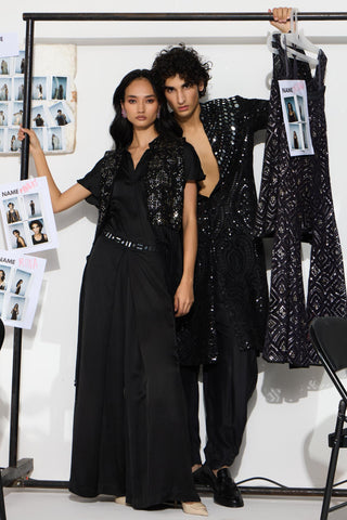 Overlay Set for Contemporary Wear – Black Tassle by Twenty Nine