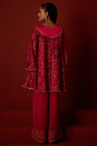 Tunic set for Indian Wedding – Rani Pink by 29india