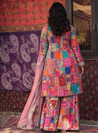 Kurta Set Heritage Wear - Multicolor Miraaya Heirloom Kurta Set by Banjara Trail
