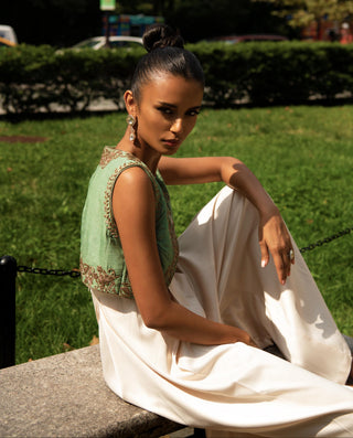 Jumpsuit Traditional Ivory by Aashima Behl