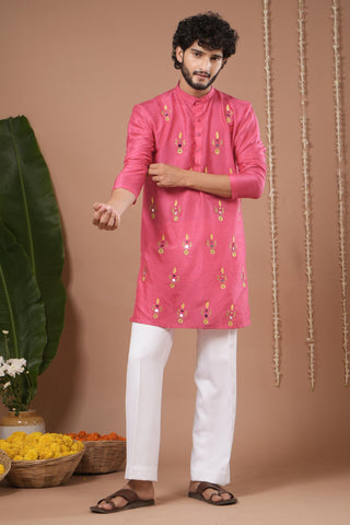 Kurta pant set for Indian Wedding – Rani by AHI Clothing