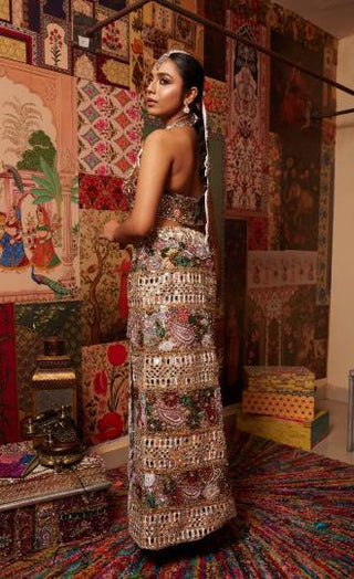 Co-ord Set Bohemian Wear - Multicolor Aurelia Co-ord Set by Banjara Trail