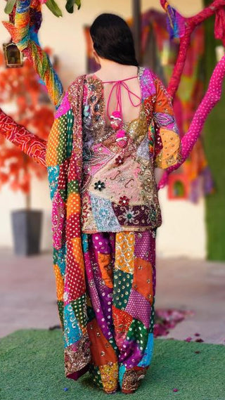 Kurta Set Heritage Wear - Multicolor Zubeida Kurta Set by Banjara Trail