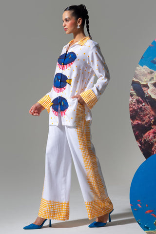 White baited breath wow co-ord set