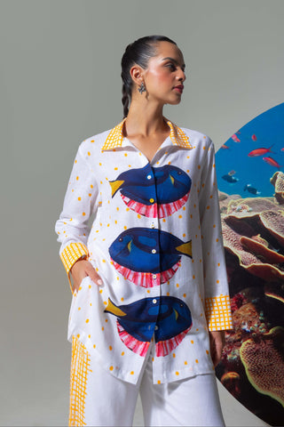 White baited breath wow co-ord set