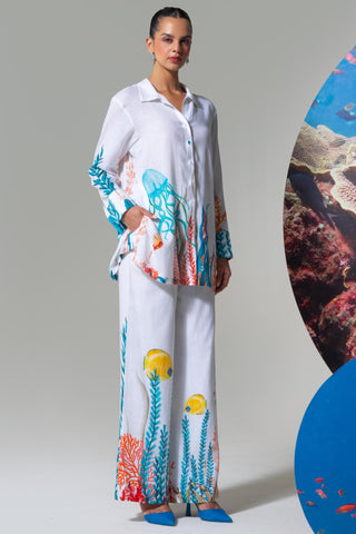 White dive bar beauty wow co-ord set