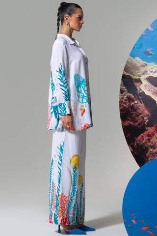 White dive bar beauty wow co-ord set