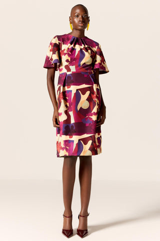 Multicolor vela eminence dress
