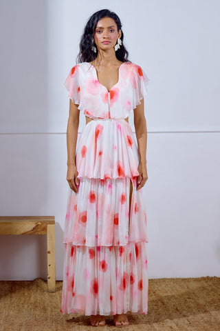 Dress – Multicolor Resort-Day Tiered – Lavanya Ahuja