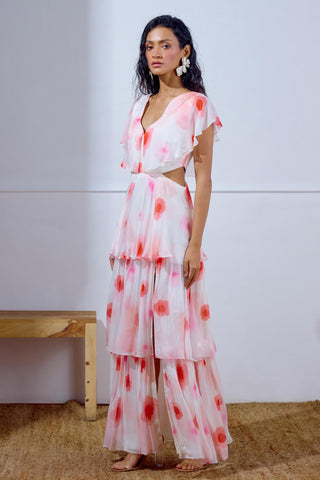 Dress – Multicolor Resort-Day Tiered – Lavanya Ahuja