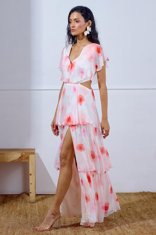 Dress – Multicolor Resort-Day Tiered – Lavanya Ahuja